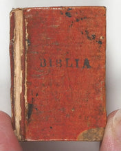 Load image into Gallery viewer, Biblia, oder Inhalt der ganzen Heil. Schrift, mit 6 Kupf. Cansteinsche Bibelanstalt. Halle. 1816.