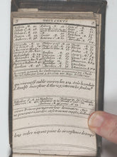 Load image into Gallery viewer, Marcel, Guillaume. Tablettes chronologiques contenant suite des papes, empereurs & roys, pour servir de plan à ceux qui lisent l'histoire profane : présentées au roy. Mortier, Chez Pierre, libraire. Amsterdam. 1686.