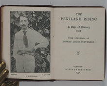 Load image into Gallery viewer, Stevenson, Robert Louis. Pentland Rising: A page of history. 1666. With Memorials of Robert Louis Stevenson. Bryce, David & Son. Glasgow. Circa 1905.