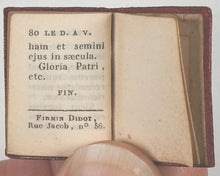 Load image into Gallery viewer, Petit paroissien de l'Enfance. Firmin Didot, Rue Jacob, No.56. Paris. Circa 1835.