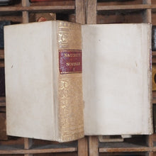 Load image into Gallery viewer, Sacchetti, Franco. Novelle cittadino fiorentino. G. Barbera, editore. Firenze. 1860. >>MINIATURE BOOKS WITH OCCULT ASSOCIATION IN GOTHIC BOOKCASE<<