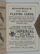 Load image into Gallery viewer, Hoffmann, Professor. Selected patience games. Goodall & Son. Ltd., Chas. London. 1914.