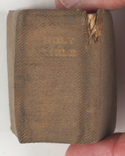 Load image into Gallery viewer, Allies Bible in Khaki, 1914. Holy Bible containing Old and New testaments. Translated out of the original tongues by His Majesty's special Command. Bryce, David & Son. Glasgow. 1914.