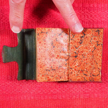 Load image into Gallery viewer, Psalms of David in Metre, According to the Version Approved by the Church of Scotland, and appointed to be used in Worship. >>MINIATURE RUBY WALLET BOUND SCOTTISH PSALMS<< Publication Date: 1828 CONDITION: VERY GOOD