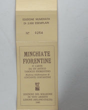 Load image into Gallery viewer, Minchiate Fiorentine Tarot, by Vito Arienti (Author). Edizione Del Solleone. 1980. Limited Numbered Edition