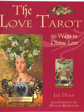 Load image into Gallery viewer, Love Tarot. Liz Dean. Illustrated by Oliver Burston. Cico Books, London, 2007. 9781904991540.