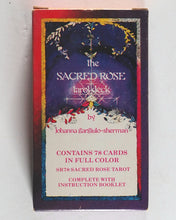 Load image into Gallery viewer, Sacred Rose Tarot Deck. Johanna Gargiulio-Sherma. U.S. Games Systems Inc. 1982.