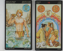 Load image into Gallery viewer, Manga Tarot. Riccardo Minetti. Artwork by Anna Lazzarinin. Lo Scarabeo, Torino. 2006. ISBN 9788883955273.