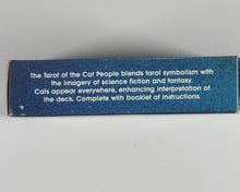 Load image into Gallery viewer, Tarot of the Cat People. Instructions and designs by Karen Kuykendall. U.S. Games Systems Inc. 1985.
