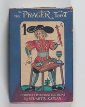 Load image into Gallery viewer, Prager Tarot. Stuart R. Kaplan. A.G. Müller & Cie. Switzerland. U.S. Games Systems, Inc. 38 East 32nd Street, New York City 10016. 1980