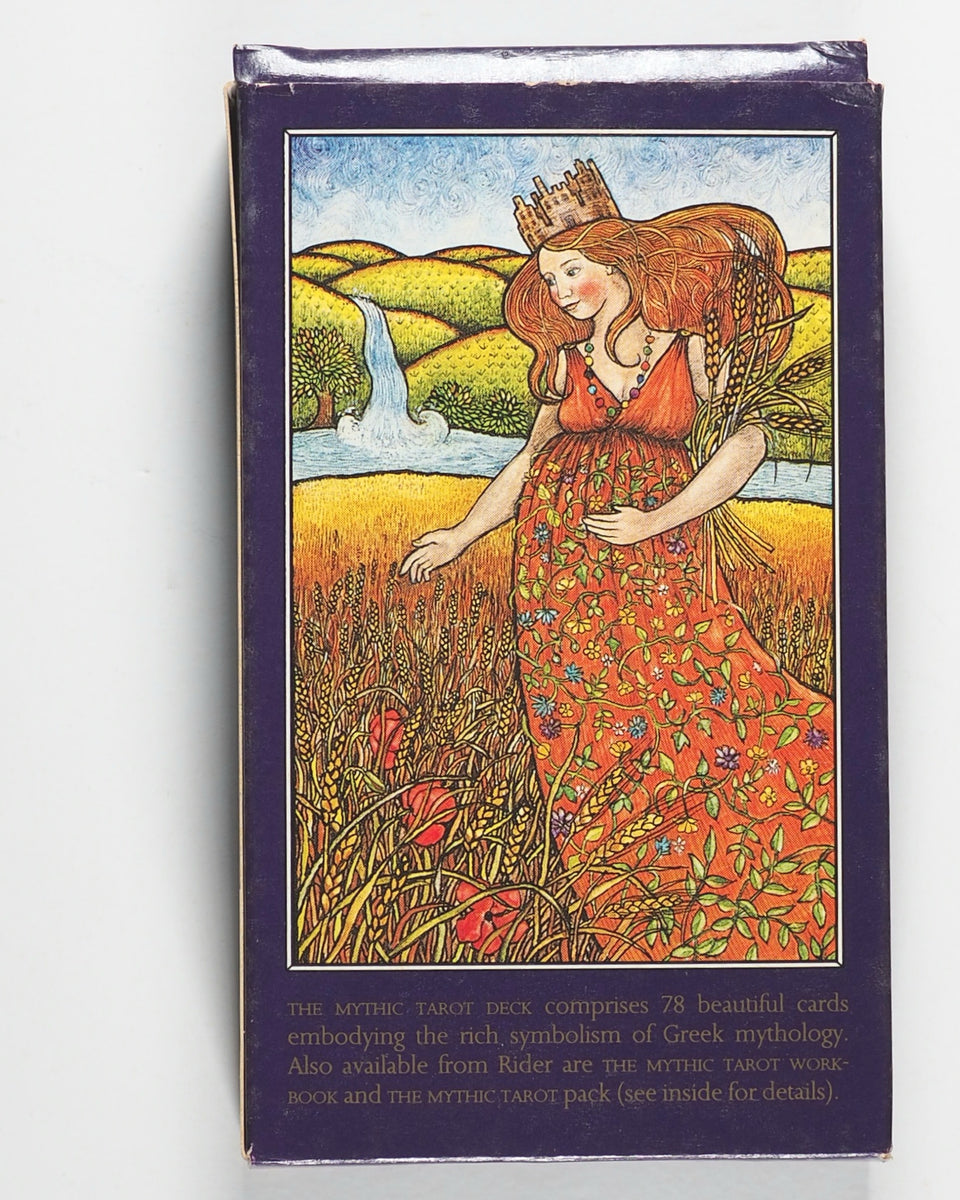 ☆絶版希少☆THE MYTHIC TAROT 78 Pcs The New Mythic Tarot Deck 10.3*6cm Adult English Card