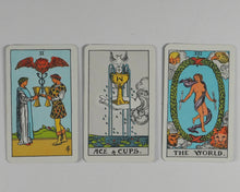 Load image into Gallery viewer, Traveller's Tarot. A.E. Waite. Artist Pamela Coleman Smith. Rider & Co. 1975.