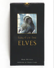 Load image into Gallery viewer, Tarot of the Elves. Mark McElroy. Artwork by Davide Corsi. Lo Scarabeo. Italy. 2007. ISBN 9788883956478
