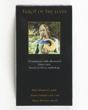 Load image into Gallery viewer, Tarot of the Elves. Mark McElroy. Artwork by Davide Corsi. Lo Scarabeo. Italy. 2007. ISBN 9788883956478