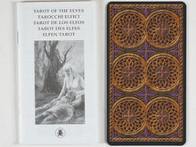 Load image into Gallery viewer, Tarot of the Elves. Mark McElroy. Artwork by Davide Corsi. Lo Scarabeo. Italy. 2007. ISBN 9788883956478
