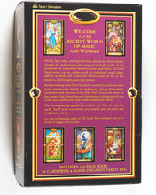 Load image into Gallery viewer, Gilded Tarot. Ciro Marchetti. and Barbara Moore. Llewellyn. U.S.A. 2004. ISBN 0738705209