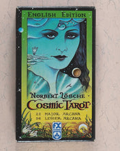 Load image into Gallery viewer, Cosmic Tarot. Norbert Lösche. F.X. Smid. Münchener Spielkartenfabriken GMBH & Co. KG. 1988.