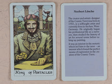 Load image into Gallery viewer, Cosmic Tarot. Norbert Lösche. F.X. Smid. Münchener Spielkartenfabriken GMBH & Co. KG. 1988.