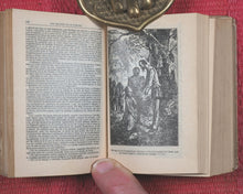 Load image into Gallery viewer, Cervantes Saavedra, Miguel de. Ingenioso Hidalgo Don Quixote de la Mancha. Edicion microscopica illustrada dibujos de M. Angel, grabados por Carratero y Sampietro. Saturnino Calleja. Calle de Valencia num. 28. Madrid. 1903.