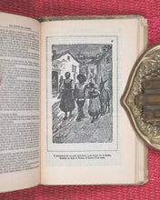 Load image into Gallery viewer, Cervantes Saavedra, Miguel de. Ingenioso Hidalgo Don Quixote de la Mancha. Edicion microscopica illustrada dibujos de M. Angel, grabados por Carratero y Sampietro. Saturnino Calleja. Calle de Valencia num. 28. Madrid. 1903.