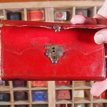 Load image into Gallery viewer, Georgian Almanack 1790-PROVENANCE NATHANIEL JARMAN- IN CONTEMPORARY RED LEATHER CASED POCKETBOOK.