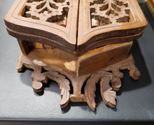 Load image into Gallery viewer, Forty Shakespeare Miniatures contained in an art nouveau gated hanging wooden bookcase. Glasgow, David Bryce and Son, and New York, Frederick A. Stokes Company, 1915 (MCMIV). Edited by 1. Talford Blair