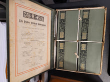 Load image into Gallery viewer, Complete Works of Shakespeare "The Pocket Portrait Shakespeare 4 vols contained in a Green faux book-box, divided into four compartments.