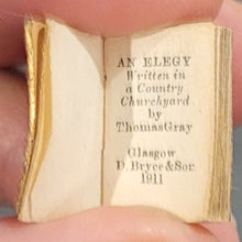 Load image into Gallery viewer, Thomas Gray's An Elegy Written in a Country Churchyard. circa 1911.