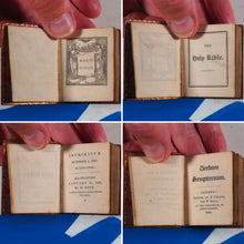 Load image into Gallery viewer, Thumb Bible. Verbum Sempiternum.>>RARE MINIATURE EDITION<< Publication Date: 1818 Condition: Very Good. >>MINIATURE BOOK<<