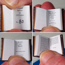 Load image into Gallery viewer, Hansel and Gretel. Andersen, Hans Christian. Publication Date: 1997 CONDITION: NEAR FINE>>MINIATURE BOOK<<