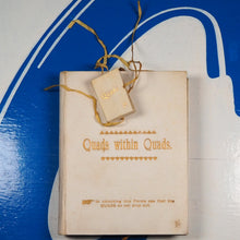 Load image into Gallery viewer, Tuer, Andrew W. (editor). Quads for Authors, Editors, & Devils. >>MINIATURE<< Publication Date: 1884 Condition: Very Good. >>MINIATURE BOOK<<