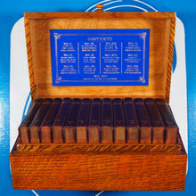 Load image into Gallery viewer, Shakespeare, William. HANDY-VOLUME SHAKESPEARE. In superb, original oak box. Published by Bradbury, Agnew, & Co., London, 1873. Condition: Fine. Hardcover