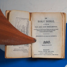 Load image into Gallery viewer, Holy Bible Containing The Old And New Testaments: Translated Out Of The Original Tongues, 1901. >>MINIATURE BOOK<<