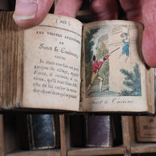 Load image into Gallery viewer, Bijou des enfans. Contes et fables. >>MINIATURE NAPOLEONIC CHILDRENS BOOK<< Publication Date: 1810 CONDITION: VERY GOOD