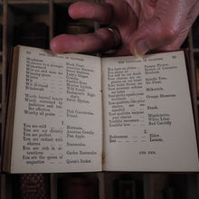 Load image into Gallery viewer, Miniature language of flowers. Burke, Anna Christian. Publication Date: 1864 CONDITION: VERY GOOD