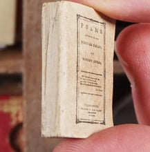 Load image into Gallery viewer, Burns, Robert. Poems chiefly in Scottish dialect. Kilmarnock, Printed by John Wilson, 1796.  >>RARE MINIATURE CLASSIC<< Publication Date: 1899 CONDITION: VERY GOOD