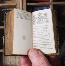 Load image into Gallery viewer, La Divina Comedia. >>PICKERING'S DIAMOND CLASSICS, MINIATURE BOOK<< Dante, Alighieri. Publication Date: 1823 CONDITION: VERY GOOD