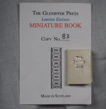 Load image into Gallery viewer, Loaded Dog.  83 of 210 copies. Lawson, Henry. Published by Paisley, Scotland: Gleniffer Press. 1997. Condition: As New. Hardcover. >>MINIATURE BOOK<<