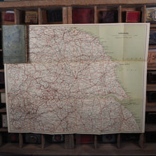 Load image into Gallery viewer, Cyclists Road Maps England & Scotland. >>MINIATURE ANTIQUE MAPS FOR CYCLISTS<< Publication Date: 1890 CONDITION: VERY GOOD