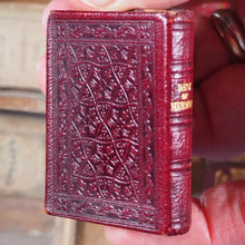 Load image into Gallery viewer, Dew of Hermon. >>FINE, RARE, MID VICTORIAN, MINIATURE BOOK<< Publication Date: 1853 CONDITION: VERY GOOD