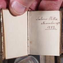 Load image into Gallery viewer, Dew of Hermon. >>FINE, RARE, MID VICTORIAN, MINIATURE BOOK<< Publication Date: 1853 CONDITION: VERY GOOD