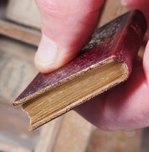 Load image into Gallery viewer, Dew of Hermon. >>FINE, RARE, MID VICTORIAN, MINIATURE BOOK<< Publication Date: 1853 CONDITION: VERY GOOD