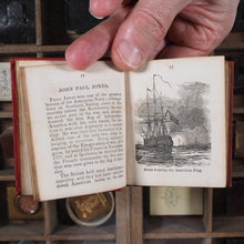 Load image into Gallery viewer, Naval Heroes of America. >>MARITIME MINIATURE BOOK<< Publication Date: 1851 CONDITION: VERY GOOD