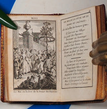 Load image into Gallery viewer, Etrennes du Sentiment, dediees aux ames bienfaisantes. A.P.D.R. >>SCARCE MINIATURE ALMANAC<< Publication Date: 1784 Condition: Very Good. >>MINIATURE BOOK<<