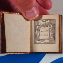 Load image into Gallery viewer, Thumb Bible. Verbum Sempiternum.>>RARE MINIATURE EDITION<< Publication Date: 1818 Condition: Very Good. >>MINIATURE BOOK<<