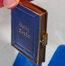 Load image into Gallery viewer, Daily Texts with verses of hymns.Adapted for general use & suited for every year. >150 YEAR-OLD MINIATURE BOOK< Publication Date: 1870 Condition: Very Good