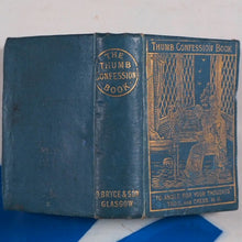 Load image into Gallery viewer, Thumb Confession Book. Publication Date: 1885 Condition: Very Good. >>MINIATURE BOOK<<