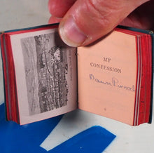 Load image into Gallery viewer, Thumb Confession Book. Publication Date: 1885 Condition: Very Good. >>MINIATURE BOOK<<