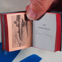 Load image into Gallery viewer, Thumb Confession Book. Publication Date: 1885 Condition: Very Good. >>MINIATURE BOOK<<