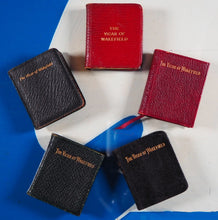 Load image into Gallery viewer, Goldsmith, Oliver. Vicar of Wakefield >>MINIATURE BOOK<< Publication Date: 1900 Condition: Very Good. Binding Variant C. blue. >>MINIATURE BOOK<<